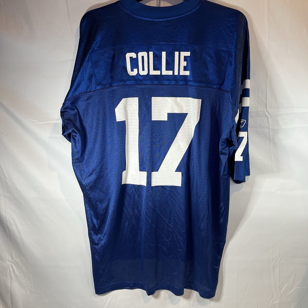 Indianapolis Colts Jersey #17 Austin Collie NFL Football Jersey 3XL XXXLarge